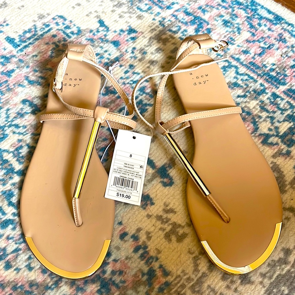 A new day brand new sandals